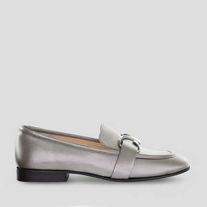 Loafers: MILA RAINE MAJOR METALLIC