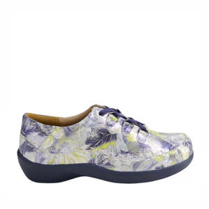 ZIERA ALLSORTS NAVY SILVER FLORAL