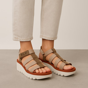 Fly London: FLY LONDON YOJI MILITARY BEIGE BRICK