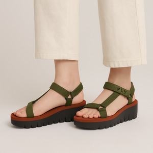 Fly London: FLY LONDON YEFA DEVIL ARMY GREEN BRICK