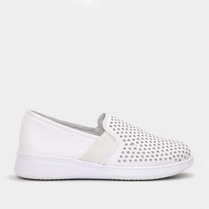 White Sneakers: ZIERA SERRIE WHITE
