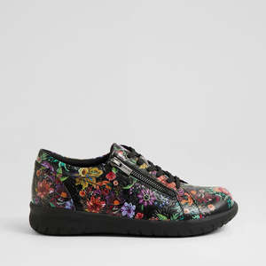 ZIERA SOLAR BLACK FLORAL