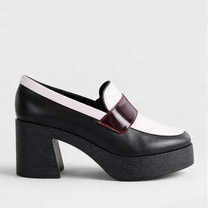 Best Sellers: MINX KENDRA BLACK WHITE / BORDO