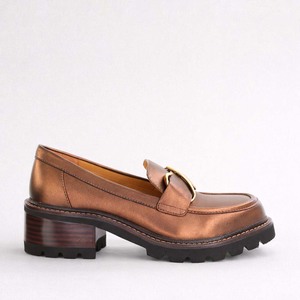 Loafers: BRESLEY DYLAN COPPER