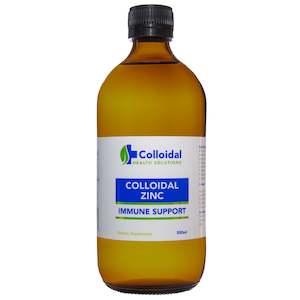 Colloidal Zinc: The Zinc Solution - Colloidal Zinc