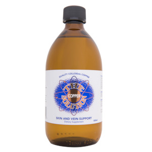 Colloidal Copper: The Copper Solution - 500ml Colloidal Copper