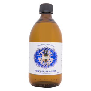 Colloidal Gold: The Gold Solution - 500ml Colloidal Gold