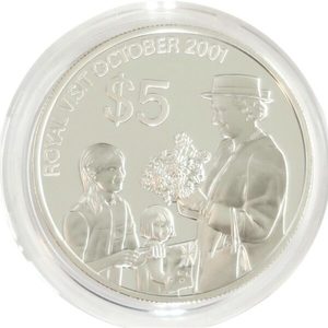 Royal Visit $5 2001 - colonialcollectables buying and selling coins medals bankn&hellip;