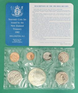 Takahe coin set 1982 - colonialcollectables buying and selling coins medals bank&hellip;