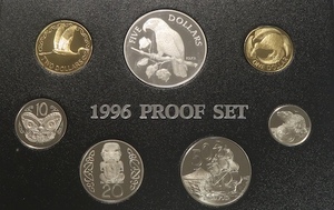 Products: 1996 Proof set, Kaka bird. - colonialcollectables buying and selling coins medals banknotes Colonial Collectables.com