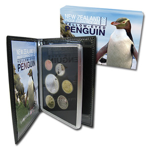 Products: Yellow - Eyed Penguin, Proof coin set 2011. - colonialcollectables buying and selling coins medals banknotes Colonial Collectables.com