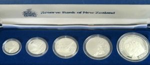 Products: 1990 Proof Silver Set - colonialcollectables buying and selling coins medals banknotes Colonial Collectables.com