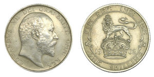 Products: Edward VII, Shilling 1902, Matt Proof. - colonialcollectables buying and selling coins medals banknotes Colonial Collectables.com