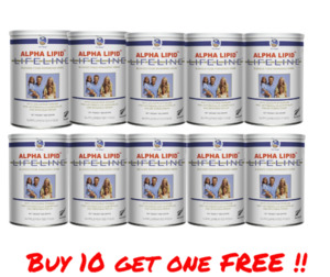 Alpha Lipid Lifeline Colostrum Drink - 10 GET 1 FREE - Colostrum New Zealand