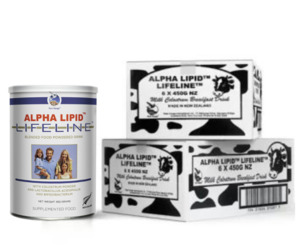 Alpha Lipid Lifeline Colostrum 450gr Powdered Drink - 24 can - Colostrum New Zealand