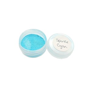 Mica Powder: Sparkle Mica Powder - Cyan