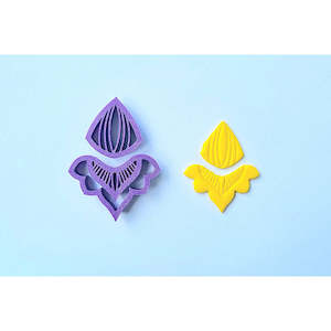 cutter: Moroccan Imprint Dangle - 2pcs
