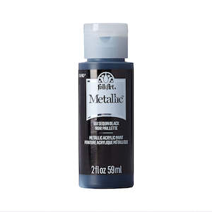 Folk Art Acrylic Metallic Paint - Sequin Black