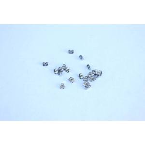 Stainless Steel Butterfly Earring Backing - 20pcs - 3 colours