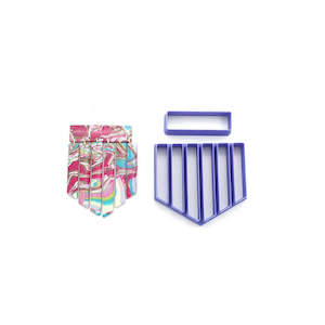 Dangle Cutter Sets: 62. 6 Connected Angle Dangle Cutter Set - 2 pc