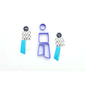 Dangle Cutter Sets: 56. Retro Dangle Cutter Set - 4 pc