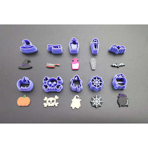 Halloween: Halloween Stud Cutters - 10 piece set