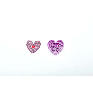 Halloween Heart Web- 2 sizes