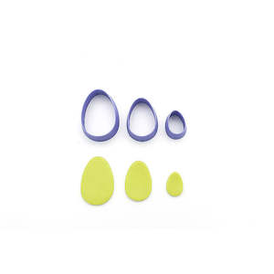 Easter Cutter Collection: Easter Egg outline 3 pc set