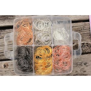 Stainless Steel 30mm Hoops - 10 & 20pc