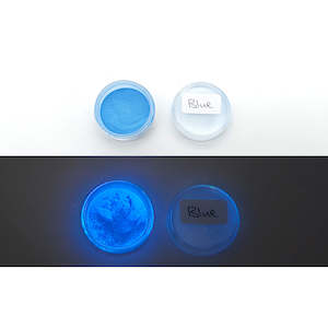 GLOW IN THE DARK Mica Powder - Blue