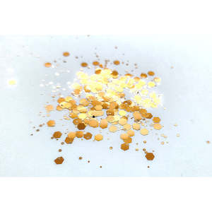 Glitter: Chunky Mix Glitter  - Copper Gold