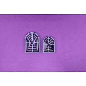 Decorative Detailed: 3. Arc Cutter with imprint 2pc x 2 size set