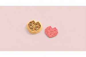 Shape Cutters: VDAY'26 - 16. D&D Dice Heart Detail Cutter