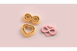 VDAY'26 - 15. Infinity Heart Detail Cutter - 2 pc set