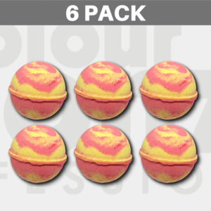 TANblast BATH BOMBS (CHAMPAGNE & STRAWBERRIES) – 6 PACK - Colour Me Bronze New Zealand