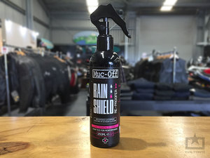 Products: Muc-Off Rain Shield Re-proofer - Colton's Motor Vehicle Company LtdColton's Motor Vehicle Company