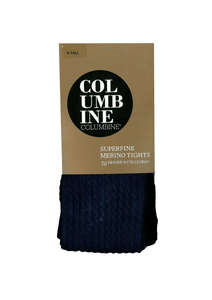 Products: Women’s Superfine Merino Single Cable Tights Columbine