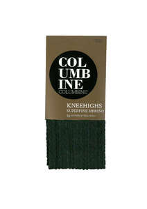 Women’s Superfine Merino Classic Cable Kneehigh Columbine