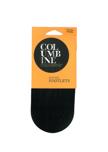 Products: Women's Cotton Blend Footlets Columbine