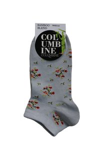 Products: Women's Tiny Floral Bamboo Liner Columbine