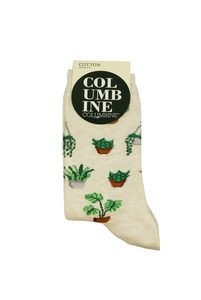 Products: Women's Houseplants Cotton Crew Columbine