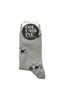 Products: Women's Sleeping Dog Cotton Crew Columbine