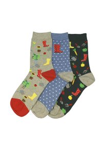 Products: Women's Gardening Cotton Crew 3 Pair Pack Columbine