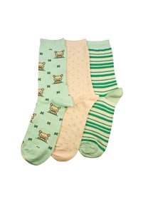Women's Pigs In Clover Cotton Crew 3 Pair Pack Columbine