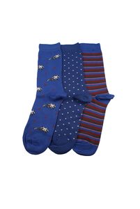 Products: Women's Raccoons Cotton Crew 3 Pair Pack Columbine