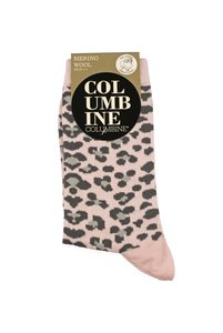 Women's Animal Merino Crew Columbine