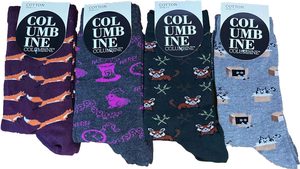 Women’s Cotton Sock 4 Pair Pack Columbine