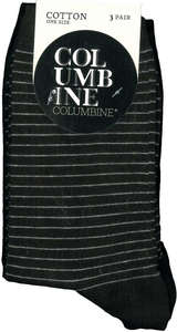 Products: Cotton Socks 3 Pair Pack Columbine