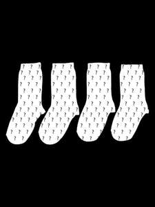 Men's Mystery Cotton Crew 4 Pair Pack Columbine