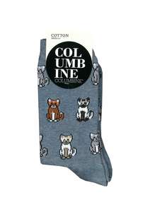 Products: Women's Chill Cat Cotton Crew Columbine